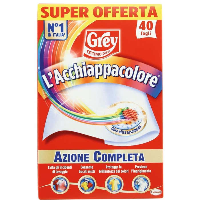 additive grey color catcher40 sheet